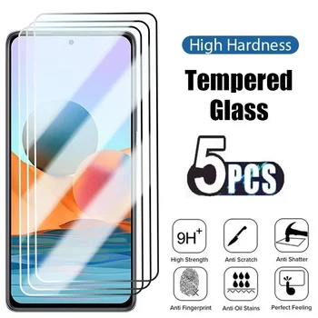 5Pcs Sticlă Călită Pentru Xiaomi Mi 10 11 9T 10T 11T Poco F2 F3 M3 M4 X3 X4 Pro Lite GT NFC 5G Ecran Protector - Imagine 1  