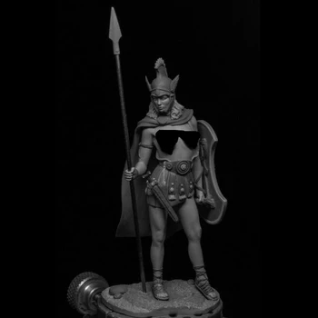 1/24 fantezie vechi femeia sta războinic Rășină figura truse Model in Miniatura soldat Neasamblate Nevopsite - Imagine 1  