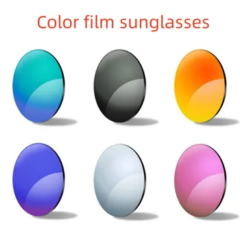 1.74 ultra subțire de polarizare film color miopie solare lentile anti ultraviolete obiectiv 2 bucăți preț - Imagine 1  