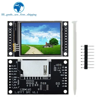 1.8 Inch TFT LCD Modul Ecran LCD Module Cu Touch SPI Serial 51 Driver 4 IO ST7735S Driver TFT Rezolutie 128*160 Pentru Arduino - Imagine 1  