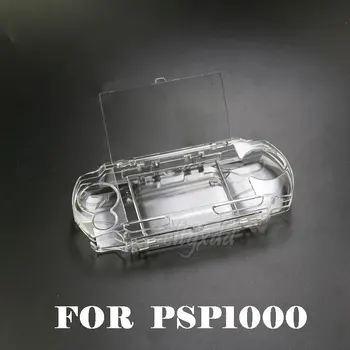 1 bucată de cristal transparent cutie PENTRU PSP 1000 2000 3000 coajă de protecție butonul de greu cutie de cristal - Imagine 2  