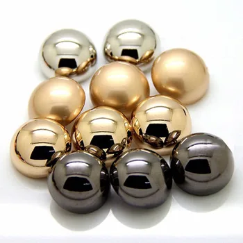 10 Buc/o Mulțime de Metal Butoane Rotunde Sferice Ciuperci Mari-Picior Butoane Mantou pentru Femei Lână Haina Tricou Pulover Butoane - Imagine 1  