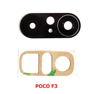 10BUC Spate Camera Principala de Lentile de Sticlă Cu Adeziv Autocolant Pentru Xiaomi Poco X3 NFC M3 X3 GT X4 M4 Pro Poco F3 F4 5G C40 - Imagine 1  