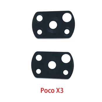 10BUC Spate Camera Principala de Lentile de Sticlă Cu Adeziv Autocolant Pentru Xiaomi Poco X3 NFC M3 X3 GT X4 M4 Pro Poco F3 F4 5G C40 - Imagine 2  