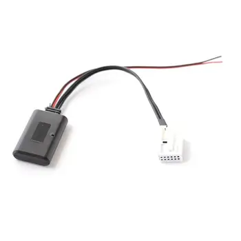 12 Pin Modul Bluetooth Auto Radio MP3 Adaptor Intrare Aux Jack Conduce Cablu Adaptor Cu Radio Chei Pentru Peugeot 207 307 407 - Imagine 1  