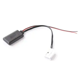 12 Pin Modul Bluetooth Auto Radio MP3 Adaptor Intrare Aux Jack Conduce Cablu Adaptor Cu Radio Chei Pentru Peugeot 207 307 407 - Imagine 2  