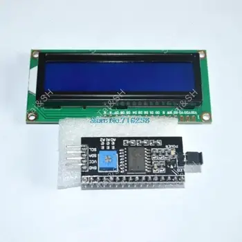 1602 16x2 HD44780 Caracter LCD /w IIC/I2C Interfață Serială Modul Adaptor - Imagine 1  