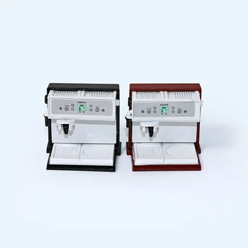 1buc 1/12 Casa Papusa in Miniatura din Metal Mașină de Cafea Simulare Mobilier Model Jucării pentru Mini-casă de Păpuși Decor Accesorii - Imagine 1  
