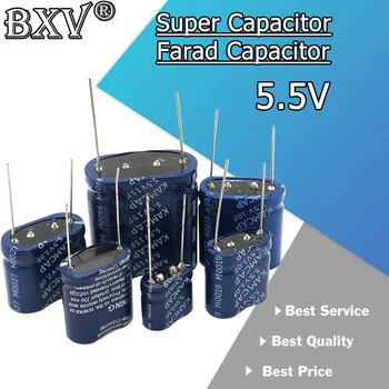 1BUC Nou Super-Condensator Farad Condensator de Tip Combinație 5.5 V 0.5 F 1F 2F 3.5 F 4F 5F 7,5 F 10F 15F - Imagine 1  