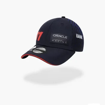 2023 Echipa De F1 Oracle Racing Capac Oficial Noul Teamline Șapcă De Baseball Capac Vizor - Imagine 2  