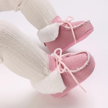 2023 Zăpadă Iarna Copii Cizme pentru mai Multe Culori Calde de Puf Interior Coloidale de particule unicul Copil Nou-născut Copilul Pantofi pentru Copii - Imagine 1  