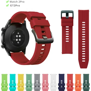 22mm Curea de Ceas Pentru Huawei Watch gt 2/2e/3 pro Silicon Smartwatch-Bratara Curea Samsung Galaxy watch 3/45mm/46mm S3 Trupa - Imagine 1  