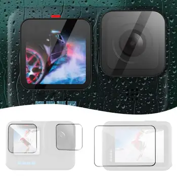 3 Bucati HD Temperat Pahar Pentru GoPro Hero 12 Negru Lentile & Față & Spate 9H Greu cu Ecran Protector Pentru GoPro Hero 12 G6V4 - Imagine 2  