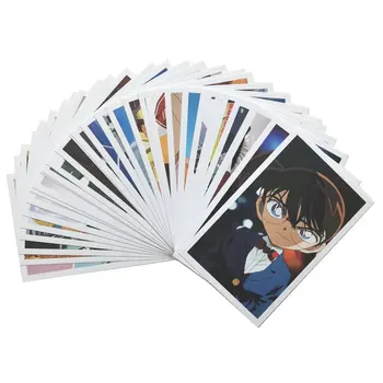 30pcs Detectiv Conan Anime Carduri de Felicitare Felicitare Mesaj Card Cadou de Crăciun Jucării pentru Copii - Imagine 1  