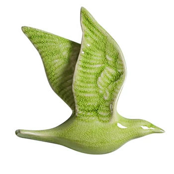 3D Ceramică Păsări care Zboară de Perete Decor Creativ Păsări Agatat Ornament Pentru Casa - Imagine 1  