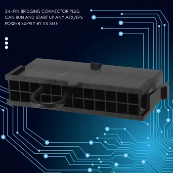 4-Pin ATX Power Supply Jumper Pod Instrument PSU Test, Fără a Fi Conectat la Placa de baza - Imagine 2  