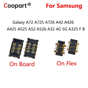 5-20buc Original Baterie Conector FPC Bord Clip Pentru Samsung Galaxy A72 A725 A726 A42 A426 A425 A525 A52 A526 A32 4G 5G A325F B - Imagine 1  