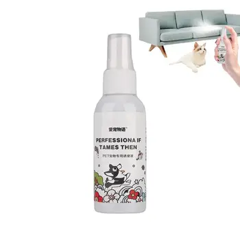 50ml Câine de Companie Spray Inductor Câine de Formare Toaletă Catelus de Poziționare Defecare animale de Companie de Formare Olita Spray Dog Training-uri Consumabile - Imagine 1  