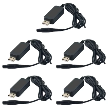 5Pcs A00390 aparat de Ras Incarcator Cablu de Alimentare 4.3 V, 70MA de Alimentare USB Cablu de Încărcare Pentru RQ310 RQ330 S300 S510 S1010 S1203 - Imagine 1  