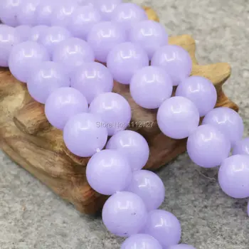 8 10 12 mm Violet Ametist Meserii Pierde Runda Margele de Cristal produse Semi-Finite Pietre Bijuterii DIY Face 15inch Femei Cadouri Ornamente - Imagine 1  