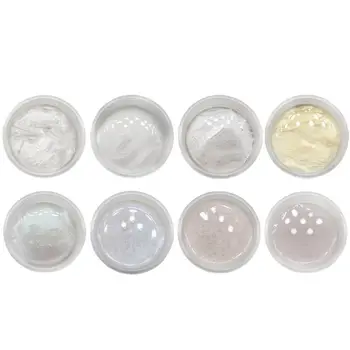 8 Buc/set Perlate Praf de Bijuterii lucrate Manual Face Material de Umplere Cristal Noroi Pigment DIY Epoxidice Umplere LK - Imagine 2  