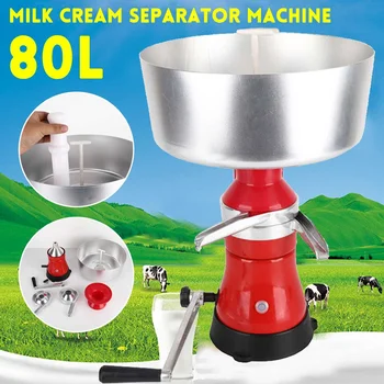 80L Manual de Lapte Separatoare de Lapte Centrifugă de Degresare, Mașină de Unt Separator de Degresare Masina - Imagine 2  