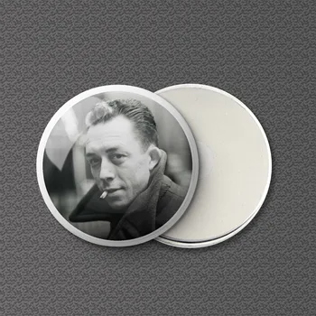Albert Camus Magnet De Frigider Bord Femei Decor Haine De Metal Magnetic Bucătărie Iubitor De Cadouri Creative Moda Bijuterii Acasă - Imagine 1  