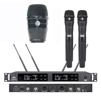 Avansate Axent ULXD4D Digital Wireless DJ Karaoke Sistem de Microfon ULXD KSM8 KSM9 Super-Cardioid Dinamic Portabile Set - Imagine 1  