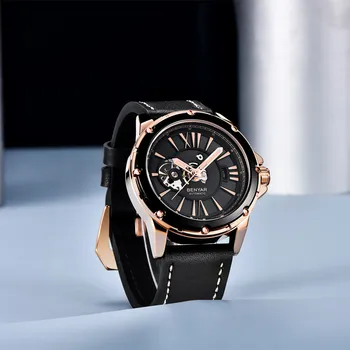 BENYAR Brand 2021 Nre Ceas Militar de Moda de Lux rezistent la apa Luminoasă Automată Ceasuri Mecanice Pentru Bărbați Ceas DE 5183 - Imagine 2  