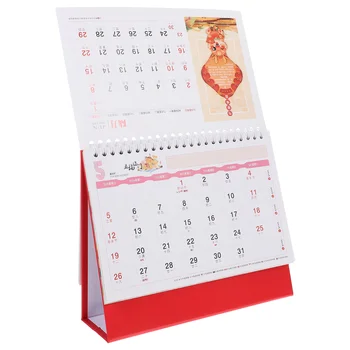 Biroul Chaiers Mic Calendar de Birou Fine Birou+consumabile de Masă pentru Hârtie Decorative Acasă - Imagine 1  