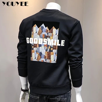 Bărbați la Modă Jachete Brand Tânăr cu Mâneci Lungi Pulover Unisex Hanorace 2023 Toamna Iarna Populare Homme Haine M-5XL - Imagine 1  