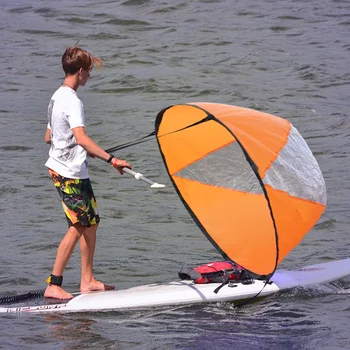 Caiac Baldachin Scout Direcția Vântului Naviga Canoe Cu Zbaturi Sferice Pliante Accesorii Pliabil - Imagine 1  