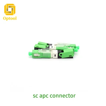 Conector de fibra Optica SC APC Singur mod Rapid Conector FTTH Rece Instrumente SC UPC Optic conectare Rapidă Cuplaj transport Gratuit - Imagine 2  