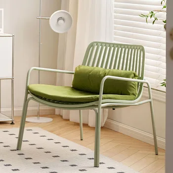 Confortabil Nordic De Lux, Mese, Scaune Moderne, Terasă Designer Ergonomic Scaun De Plastic Dormitor Cadeiras Mobilier Acasă - Imagine 1  