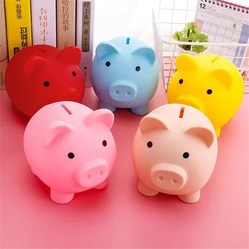 Copii 2021 Acasă În Decor Cutie Vânzare la Cald Piggy Jucării de Stocare Mic Banca - Imagine 1  