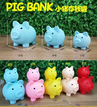 Copii 2021 Acasă În Decor Cutie Vânzare la Cald Piggy Jucării de Stocare Mic Banca - Imagine 2  