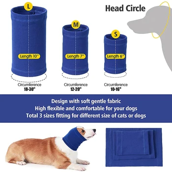 Câine Ureche Huse Pentru Baie Câine De Protecție Pentru Urechi Calmant Capac Pentru Câini - Imagine 1  