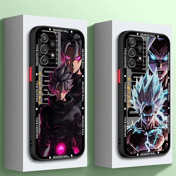 D-Anime Dragon Ball Z Goku Mat Translucid Pentru Samsung Nota 20 10 A03 A54 A22 A31 A70 A34 A14 A24 A04 5G Înapoi Caz Telefon - Imagine 1  