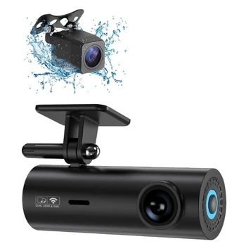 DashCam Masina DVR 170° WiFi DashCam Recorder Camera Auto Video Recorder G-Senzor de Dropshipping - Imagine 1  