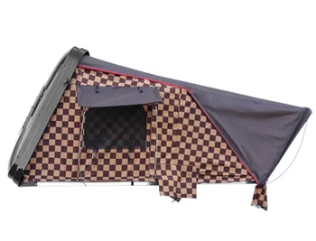 De înaltă calitate hard shell acoperiș cort în aer liber camping pliere acoperiș masina cort - Imagine 2  