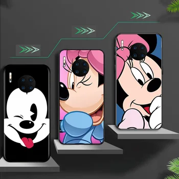 Desene animate Disney Frumoasa Minnie Mickey Mouse Pentru Huawei Mate 40 RS Porsche Design 30 20 X 10 Lite Pro Plus TPU Caz Telefon din Silicon - Imagine 2  