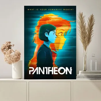 Desene animate Pantheon Poster Picturi pe Perete Fotografia pentru Camera de zi Interior Pictura Decor Cameră - Imagine 2  