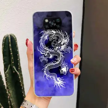 Dragon Tattoo Telefon Caz Pentru Xiaomi Mi 12T 11T 10T 9T Pro 12X 12 8 9 10 11 Lite 13 11i Ultra 6X 5X 5G Shell Coque Acoperire Pentru Xiao - Imagine 2  