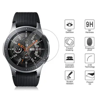 Ecran Protector Pentru Samsung Galaxy Watch 46mm Smartwatch Sticlă Călită Film 9H Rezistent la zgarieturi HD Clar de Acoperire Accesorii - Imagine 2  