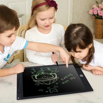 Electronice Placa de Desen Pentru copii 8.5/10/12 Inci LCD Scris Tabletă Digitală Desen Grafic Tablete Fete Scris de Desen Pad - Imagine 1  