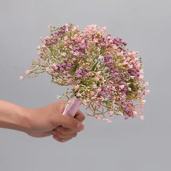 En-Gros De Nunta Decor Acasă Simulare Buchet Deține Stea Complet Fals Din Plastic De Flori Artificiale Flori - Imagine 1  