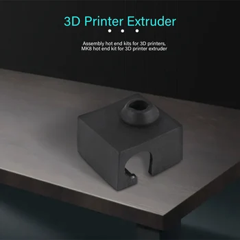 Ender 6 Hotend, Asamblate Hotend Kit pentru Ender-6 Imprimantă 3D, 3D Printer Extruder Asamblate MK8 Fierbinte End Kit - Imagine 2  