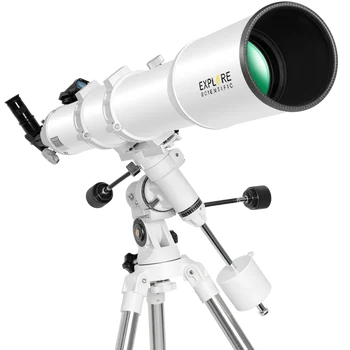 Exploreaza FirstLight 102mm Dublet Telescop Refractor cu EXOS EQ Nano de Montare - FL-AR1021000EQ3 explora științifice telescoape - Imagine 1  