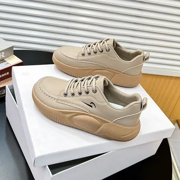 Femei Adidași 2023 Primăvară Noi Sosiri Doamnelor Sport Casual Pantofi de Funcționare Designer Dantela-up Formatori Vulcanizat Pantofi de Femeie - Imagine 1  