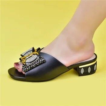 Femei de moda de Nunta Pantofi Mireasa Elegante Femei Designer de Pantofi Decorate cu Stras sandale Pantofi Lanț de Metal Decor - Imagine 2  